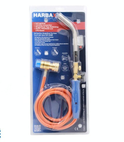 نمای بستهبندی و زاویه دیگر تورچ جوشکاری هارباکس HST-3DSM