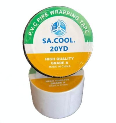 نوار پرایمر چسبی کولر گازی 20 یاردی سفید SA COOL