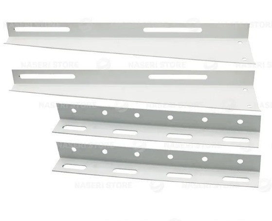 نمای بستهبندی و زاویه دیگر پایه دیواری کولر گازی 45 سانتی اصفهان