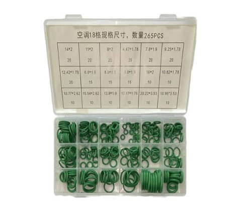 لیبل و مشخصات مجموعه اورینگ کولر خودرو 265 عددی سیگما