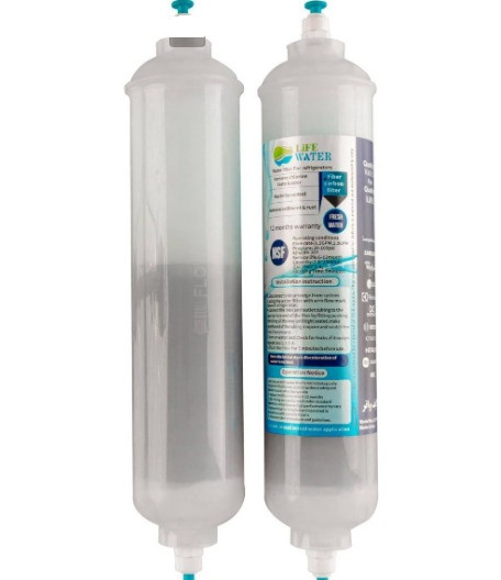 لیبل مشخصات فیلتر تصفیه آب یخچال و فریزر