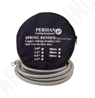 فنر خمکن لوله مسی توکار 3 متری سایز 5/8 کیفی