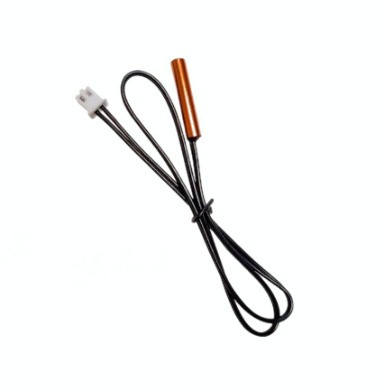 نمای نصب سنسور پایپ کولر گازی 10 کیلو اهم روی لوله