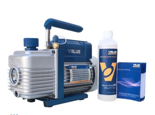 پمپ وکیوم ولئو VE-135N مناسب وکیومگیری سیستمهای تبرید و کولر گازی