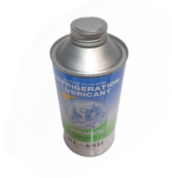 بطری روغن کمپرسور POE RL-68 مناسب سیستمهای تبرید R134a