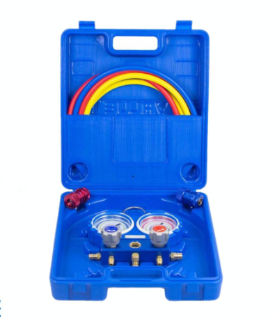 گیج منیفولد دوقلو ولوو مدل VMG-2-R134A-B مخصوص گاز R134a