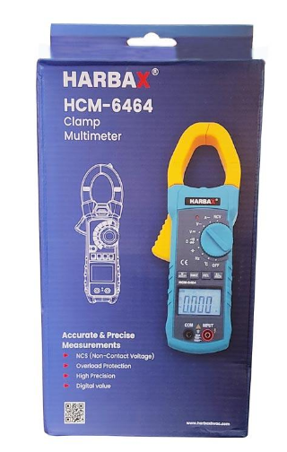 نمای مولتی متر دیجیتال HCM-6464