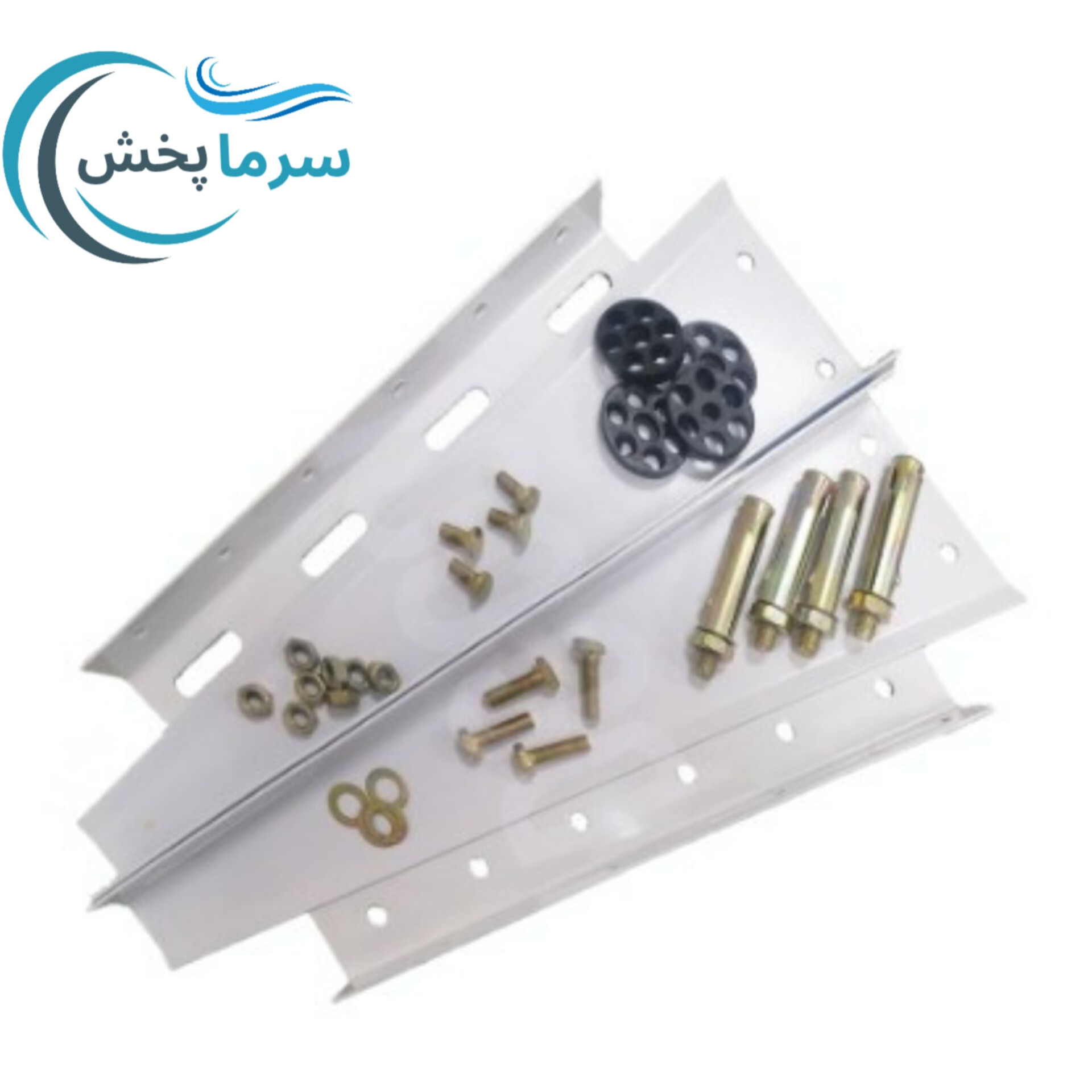 پایه دیواری کولر گازی 53 سانتی برند پایتخت/ براکت فلزی کولر اسپیلیت/ پایه نصب کندانسور