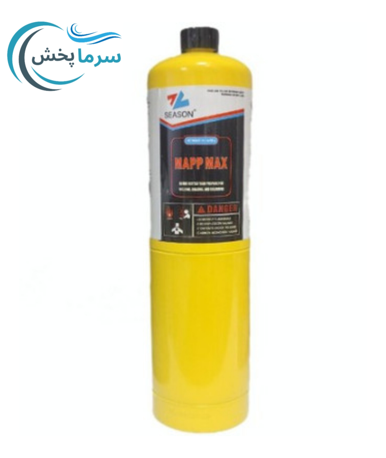 گاز مپ ( MAP Gas ) برند آسپلا مخصوص لحیم کاری و جوشکاری لوله مسی