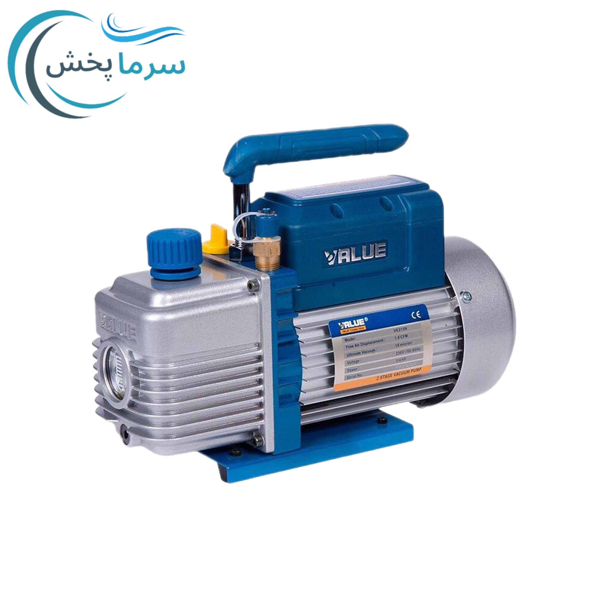 پمپ وکیوم دو مرحله ای ولیو مدل VE215N با توان ۱/۴ اسب بخار